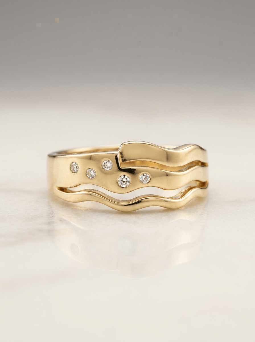 T18 ANILLO  DIAMANTES 4.4GR