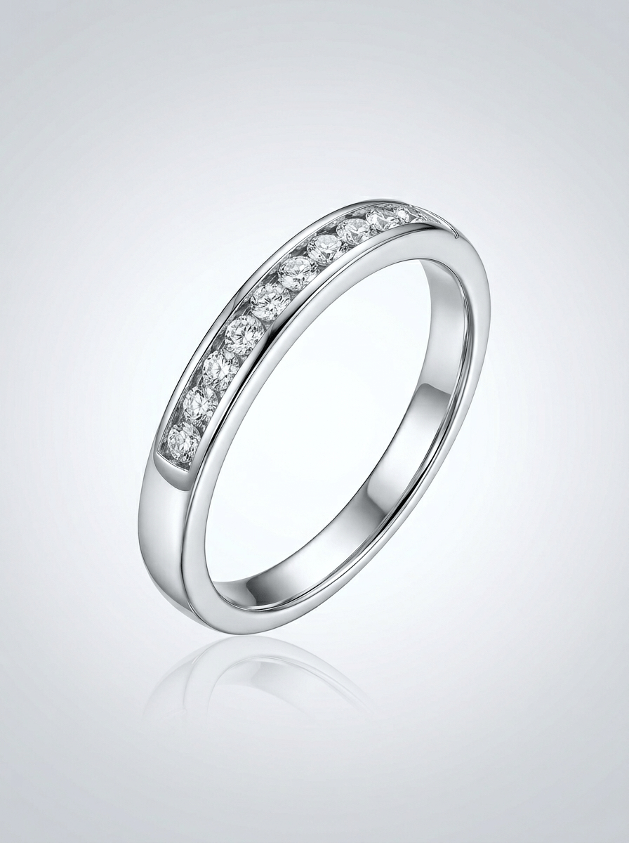 ALIANZA CON DIAMANTES